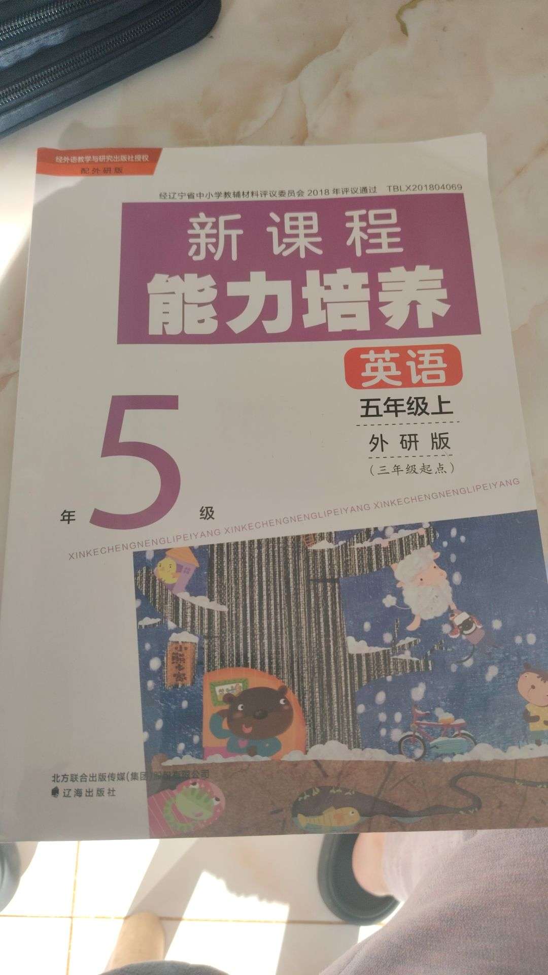 新课程能力培养五年级英语上册外研版